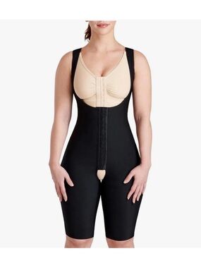 Marena Recovery Girdle with High Back, Mid Thigh Length Womens 2XL Compression
